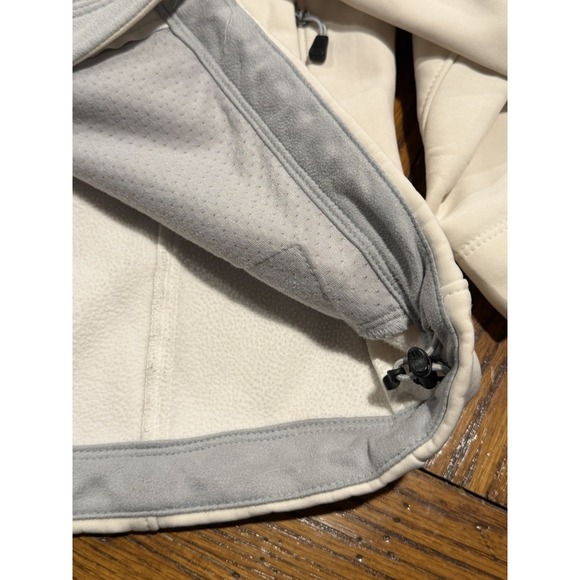 The North Face Women's Waterproof Wind Proof Apex Zip Up Jacket Small White TNF - Picture 8 of 9